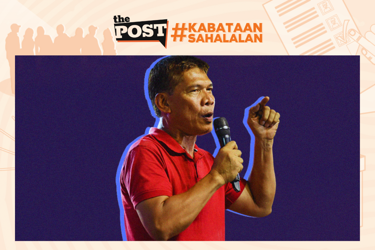 LEODY DE GUZMAN WILL NOT WITHDRAW HIS CANDIDACY - The POST
