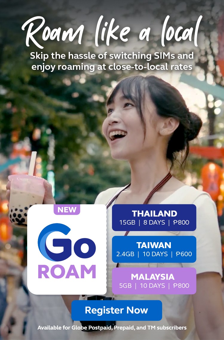 GLOBE EXPANDS ROAM-LIKE-A-LOCAL OFFER, UNVEILS NEW OFFERS AMID TRAVEL ...